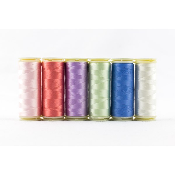 Wonderfil InvisaFil Mini Pack | 6 Colors | 400m Spools - Pastel