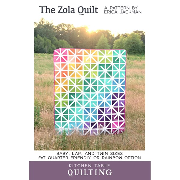 The Zola Quilt Pattern | Kitchen Table Quilting