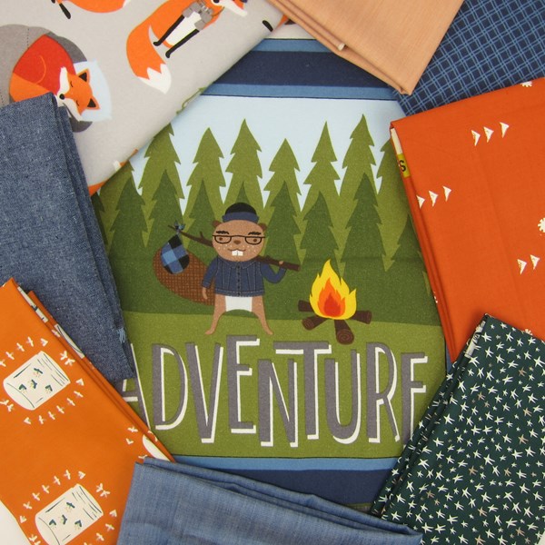 Campsite Critters Flannel