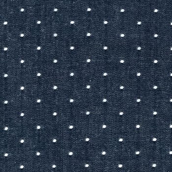Cotton Chambray Dots