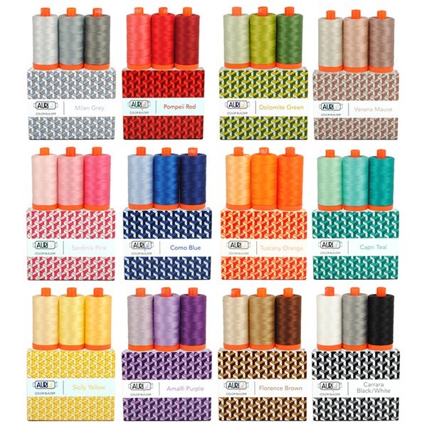 Destinations Aurifil 50wt Color Builder