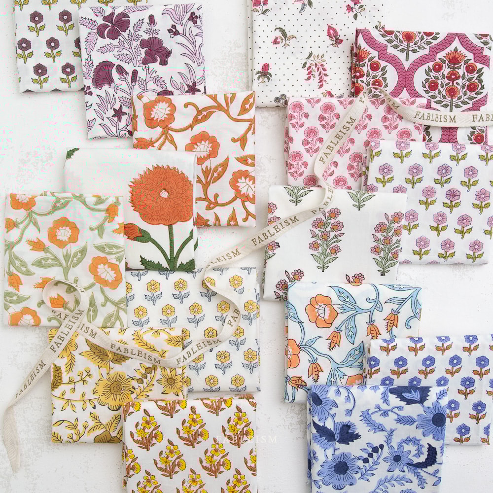 Indian Block Prints: Cottage | Fableism Supply Co.