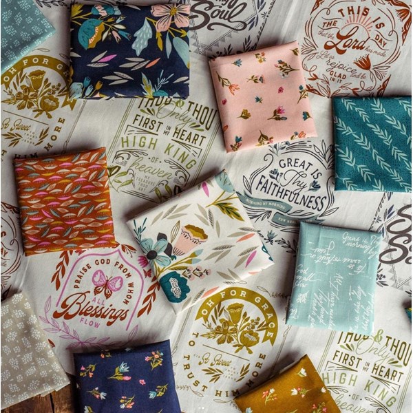 Songbook A New Page Fat Quarter Bundle by Fancy That Design House for –  Catching Stitches Quilt Shop