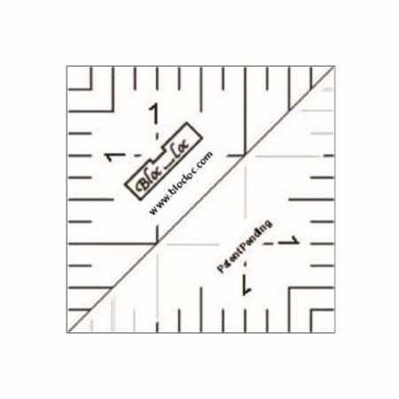 1.5" Half Square Triangle Ruler by Bloc Loc