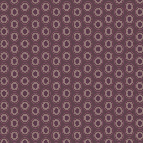 Oval Elements - Prune Brown