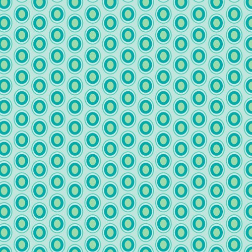 Oval Elements - Peacock
