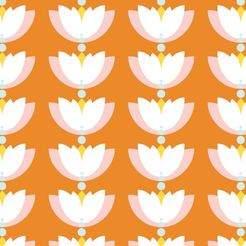 Lotus Drop in Orange