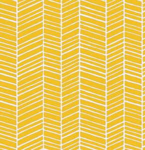Herringbone in Yellow