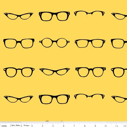 Geekly Glasses in Yellow