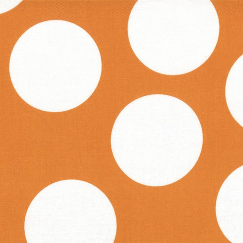 Big Dots in Tangerine