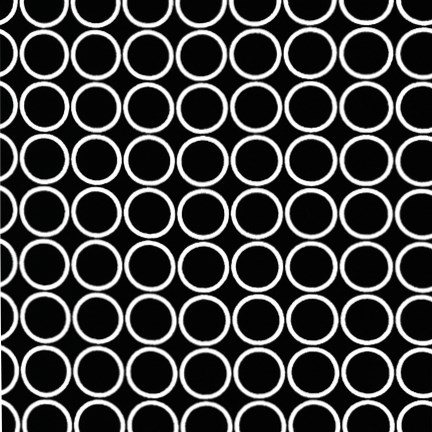 Metro Circles in Black