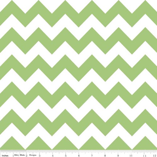 Medium Chevron in Green