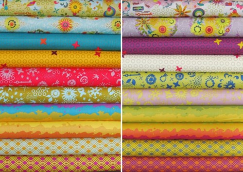 Clover Sunshine Fat Quarter Bundle - Alison Glass