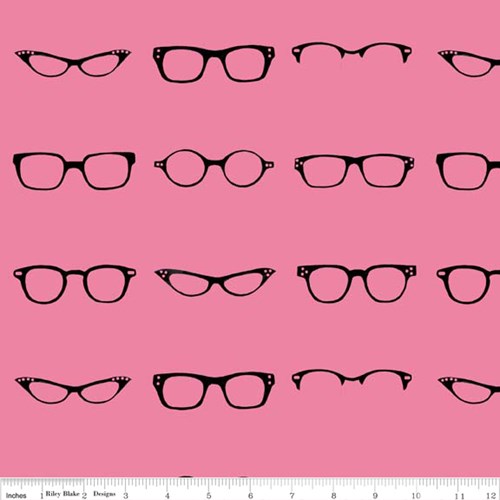 Geekly Glasses in Hot Pink