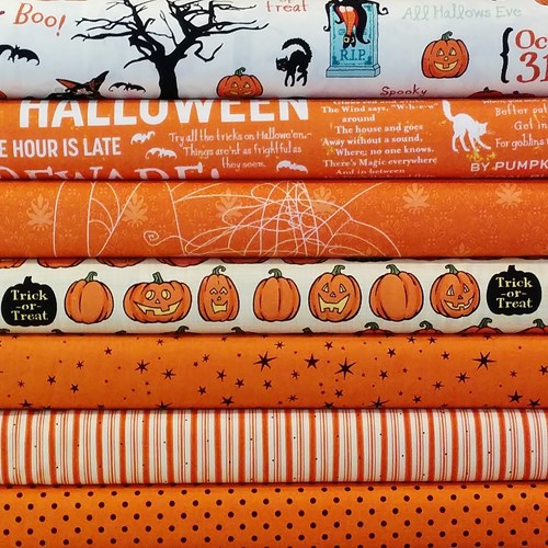Witch Hazel Fat Quarter Bundle - Orange