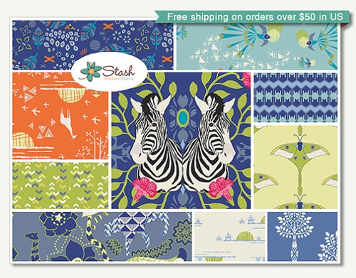 Safari Moon Fat Quarter Bundle