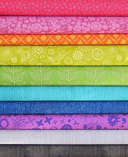 Rainbow Stash Builders Fat Quarter Club