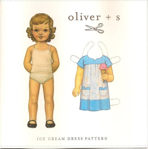 Ice Cream Dress Pattern Sizes 5-12