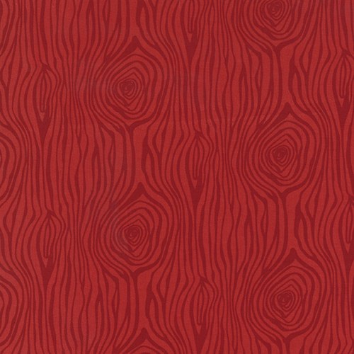 Woodcut in Cranberry