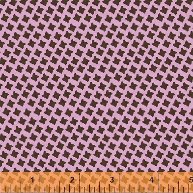 Tiny Houndstooth in Purple