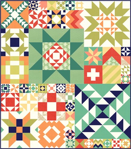 Modern Building Blocks Quilt Kit