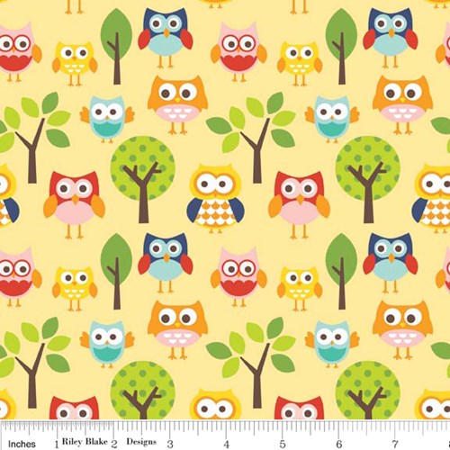 Owls in Yellow