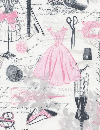 Vintage Dressmaking in Pink