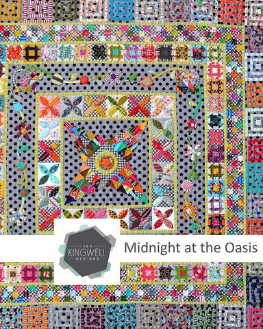 Midnight at the Oasis Quilt Pattern