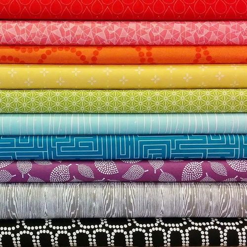 Rainbow Stash Builders Fat Quarter Club