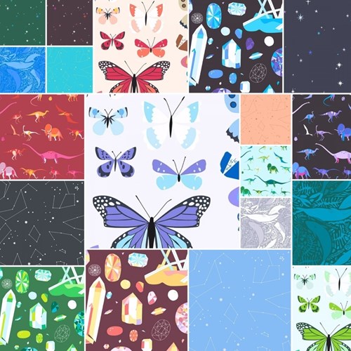 Natural History Fat Quarter Bundle by Lizzy House