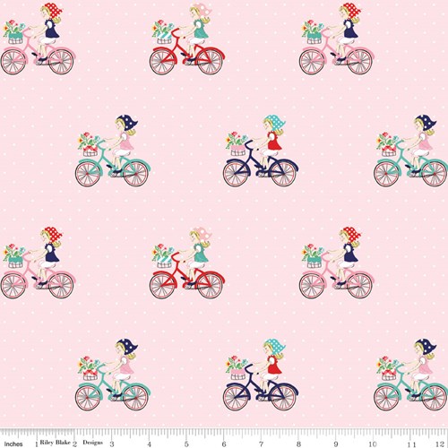 Bike Ride in Pink