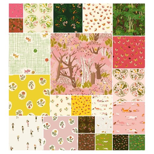 Tiger Lily Fat Quarter Bundle - Heather Ross