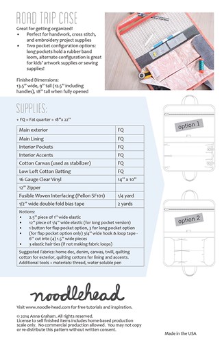 Road Trip Case Pattern