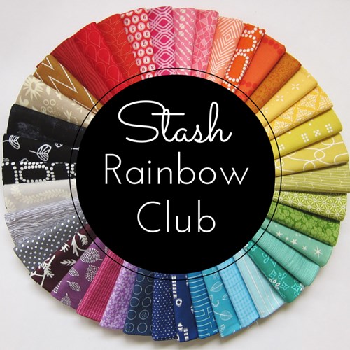 Rainbow Stash Builders Fat Quarter Club