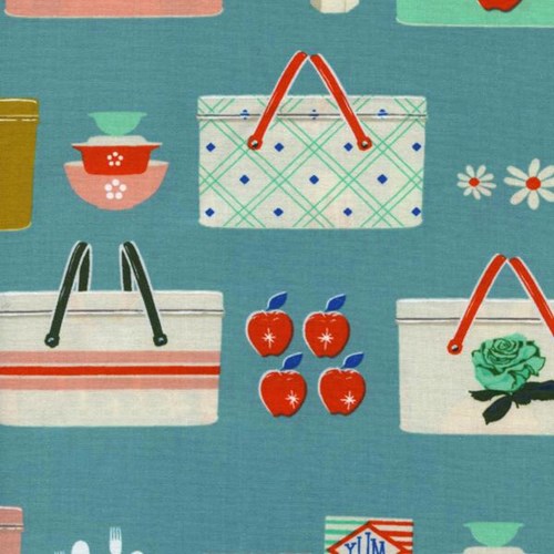 Picnic Baskets in Blue