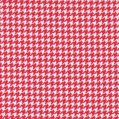 Houndstooth in Red