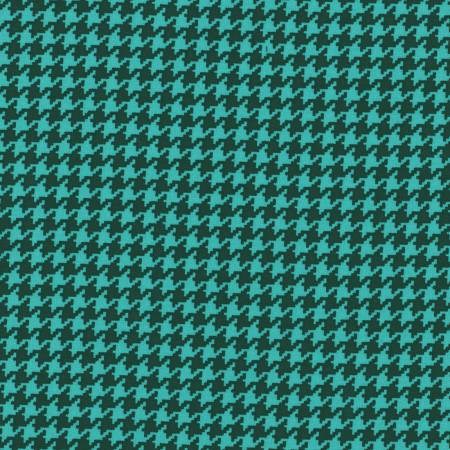 Houndstooth in Turquoise