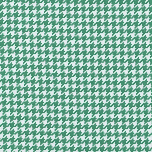 Houndstooth in Green