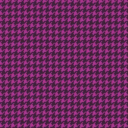 Houndstooth in Purple and Black