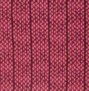 Plaited in Magenta