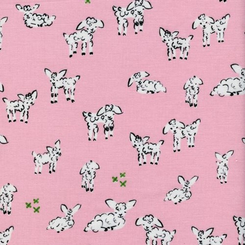 Little Lambs in Pink