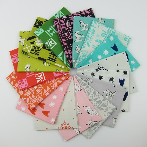 Clover Fat Quarter Bundle by Alexia Abegg of Cotton + Steel