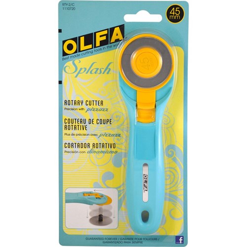 Olfa Splash Rotary Cutter in Teal