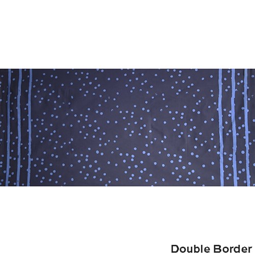 Speckle Double Border in Navy