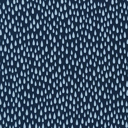 Raindrops in Navy