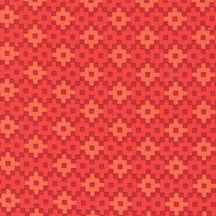 Woven in Coral