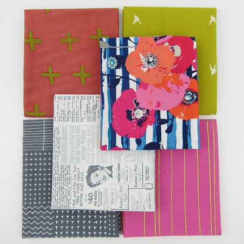 Burst Your Stash Color Play Friday Fat Quarter Bundle Curated by Trina