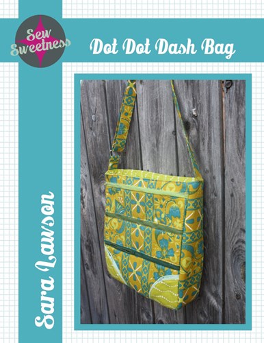 Dot Dot Dash Bag by Sara Lawson of Sew Sweetness