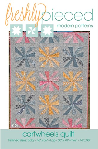 Cartwheels Quilt Pattern by Freshly Pieced