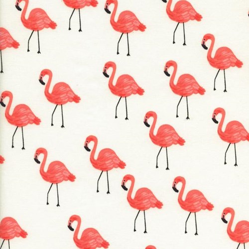 Flamingos in Ivory LAWN
